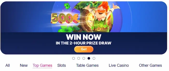 Sweety Win Casino Home bonus